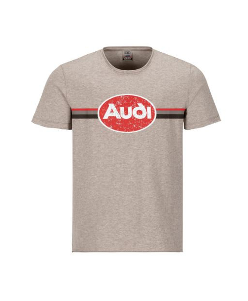 Audi Heritage T-Shirt Herren beige