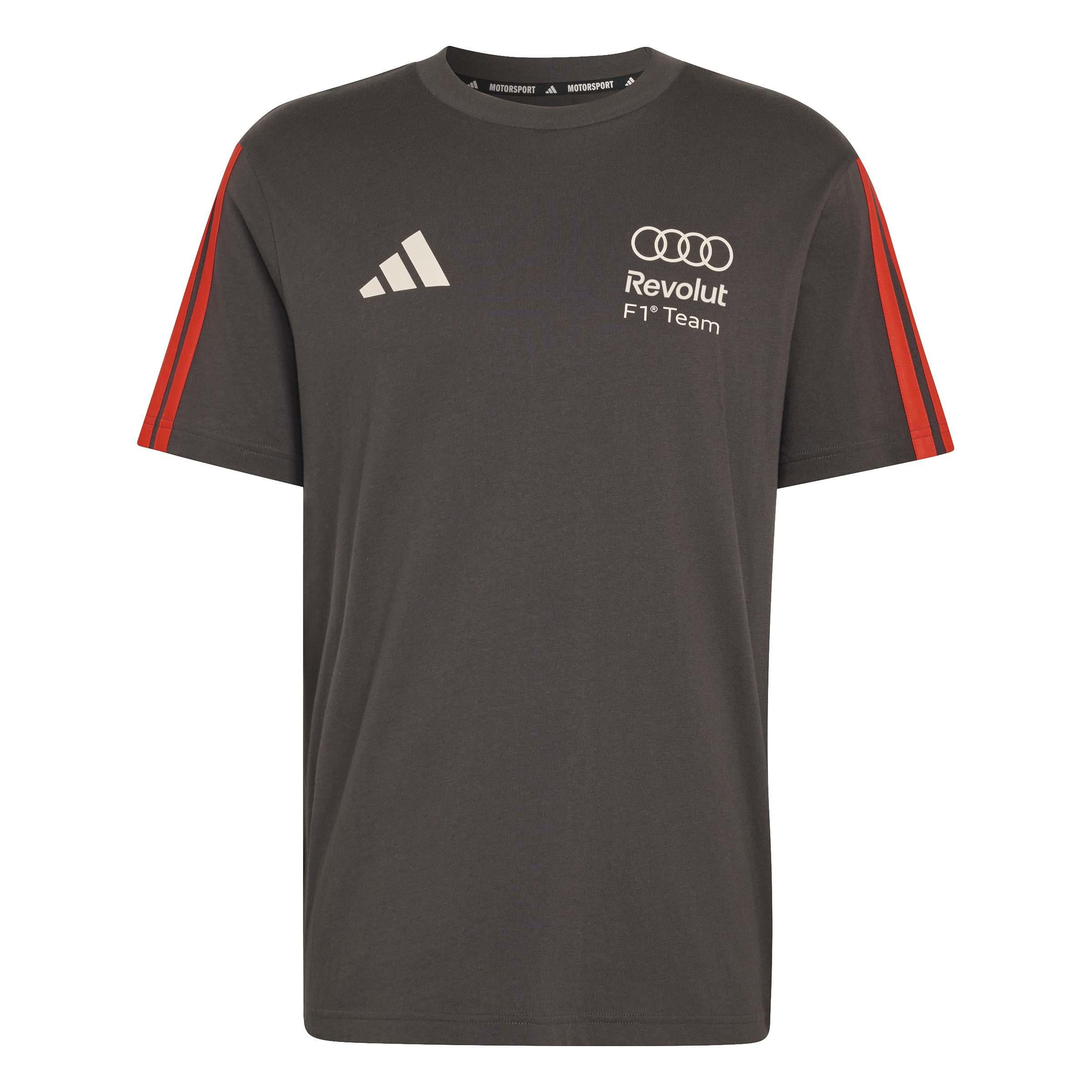 Audi Formel 1 T-Shirt Herren schwarz grau Fan Short Sleeve M, L, XL, XXL, 3XL