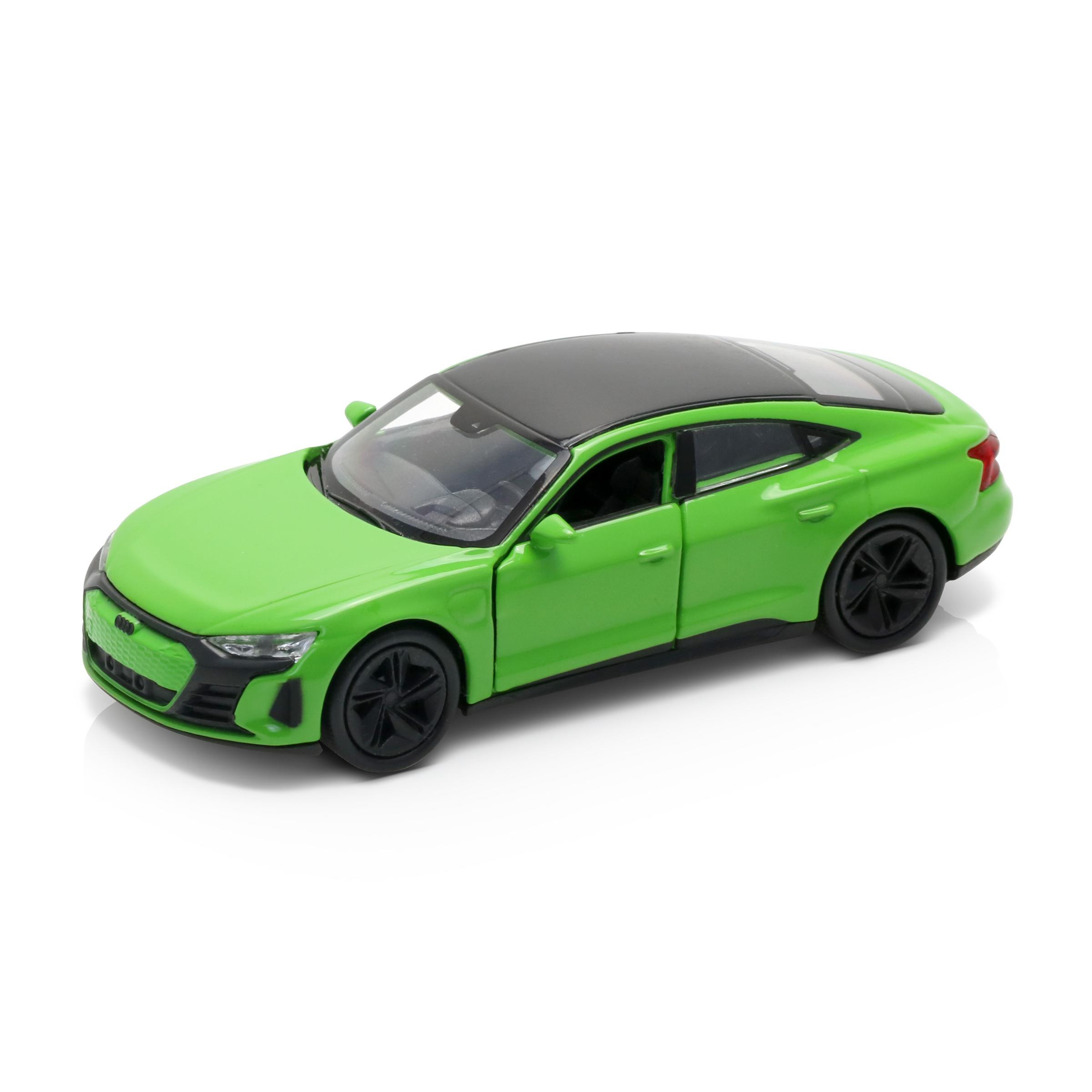 Audi e-tron GT Pullback Rückziehauto Spielzeugauto 1:38 Kyalamigrün 