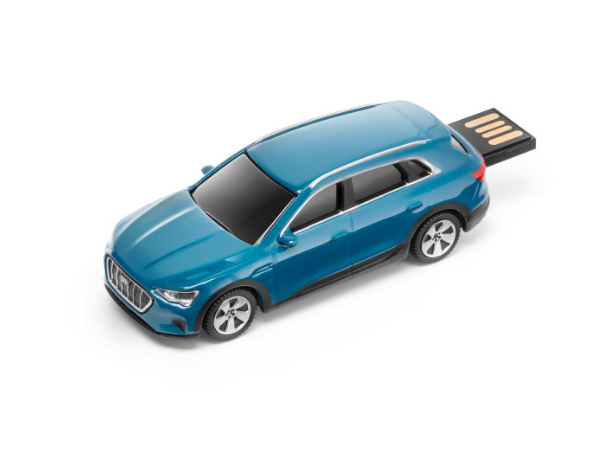 Audi e-tron Miniatur USB-Stick Datenspeicher Antiguablau blau 32 GB 3221900100