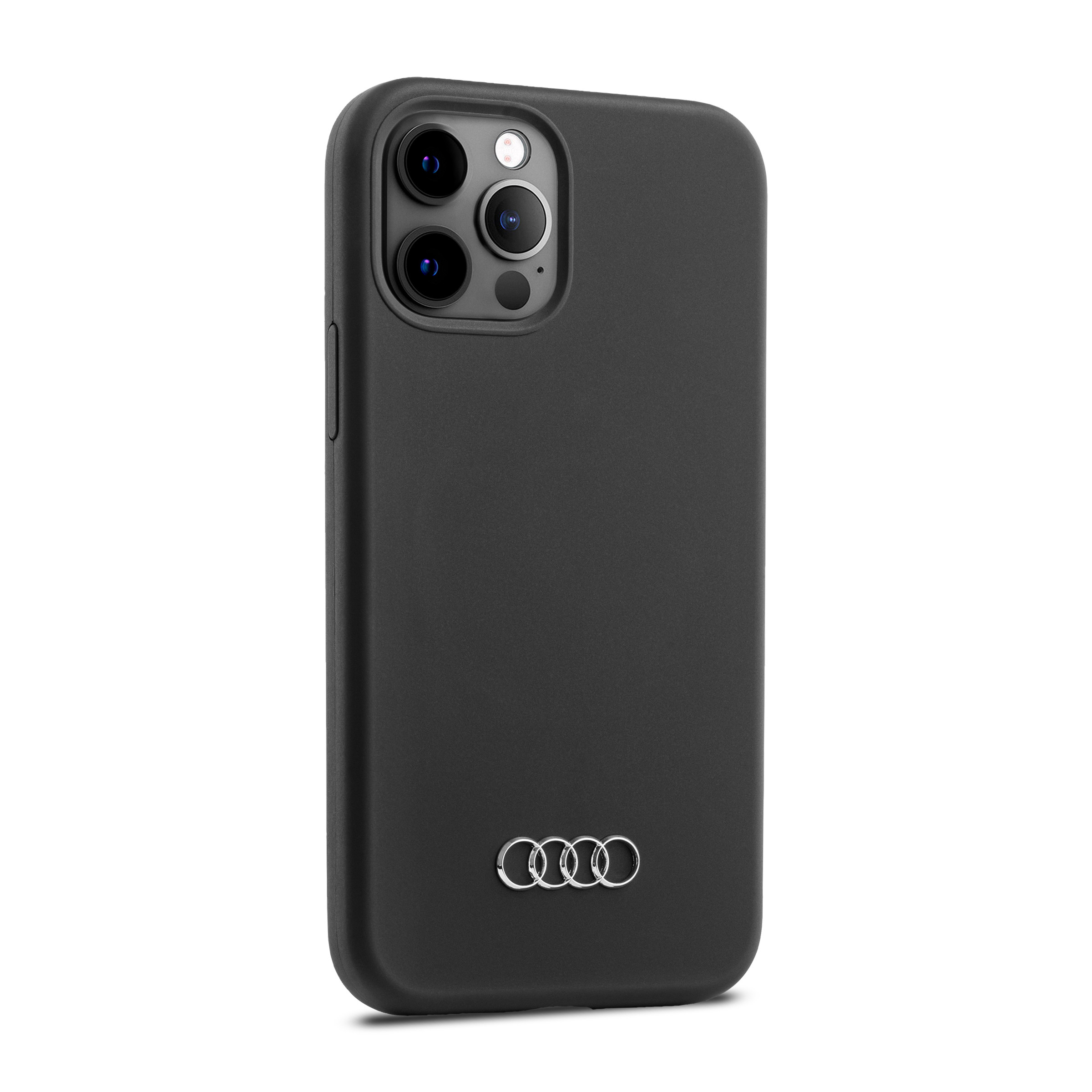 Audi Smartphonecase Schutzhülle Cover Hülle iPhone12/12Pro schwarz 