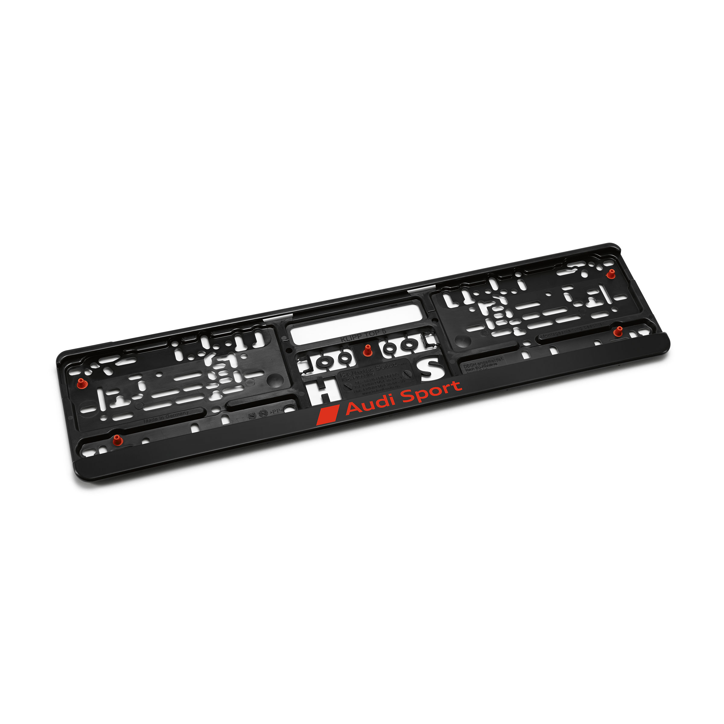 Audi Sport Kennzeichenhalter Nummernschildverstärkung Halterung 3291900100