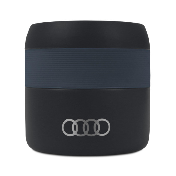 Audi Lunchbox Snackbox Edelstahl schwarz 400ml Co-Branding Kambukka 3292200600