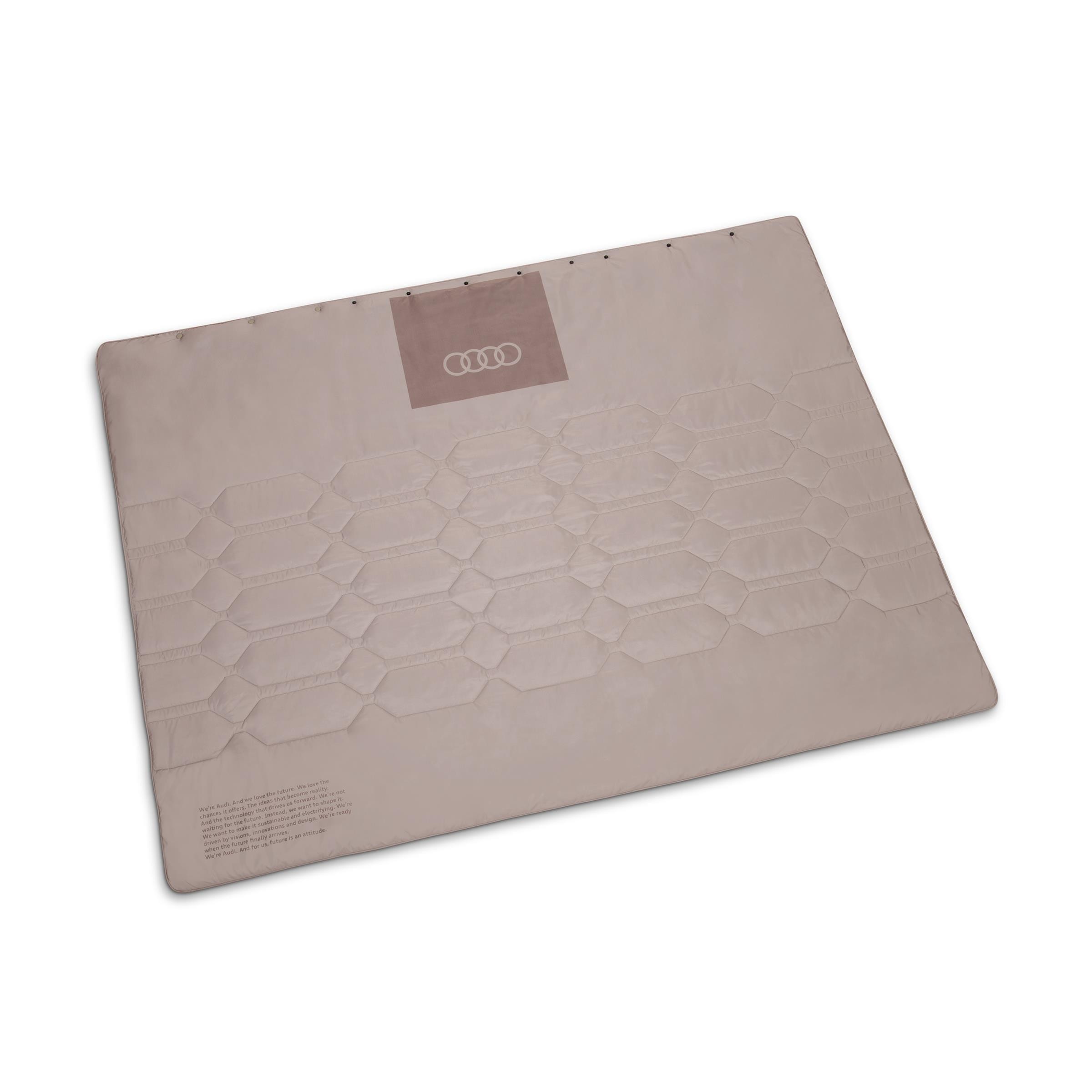 Audi Outdoordecke Funktionsdecke Decke Poncho Steppdesign 140 x 187cm 3292400300