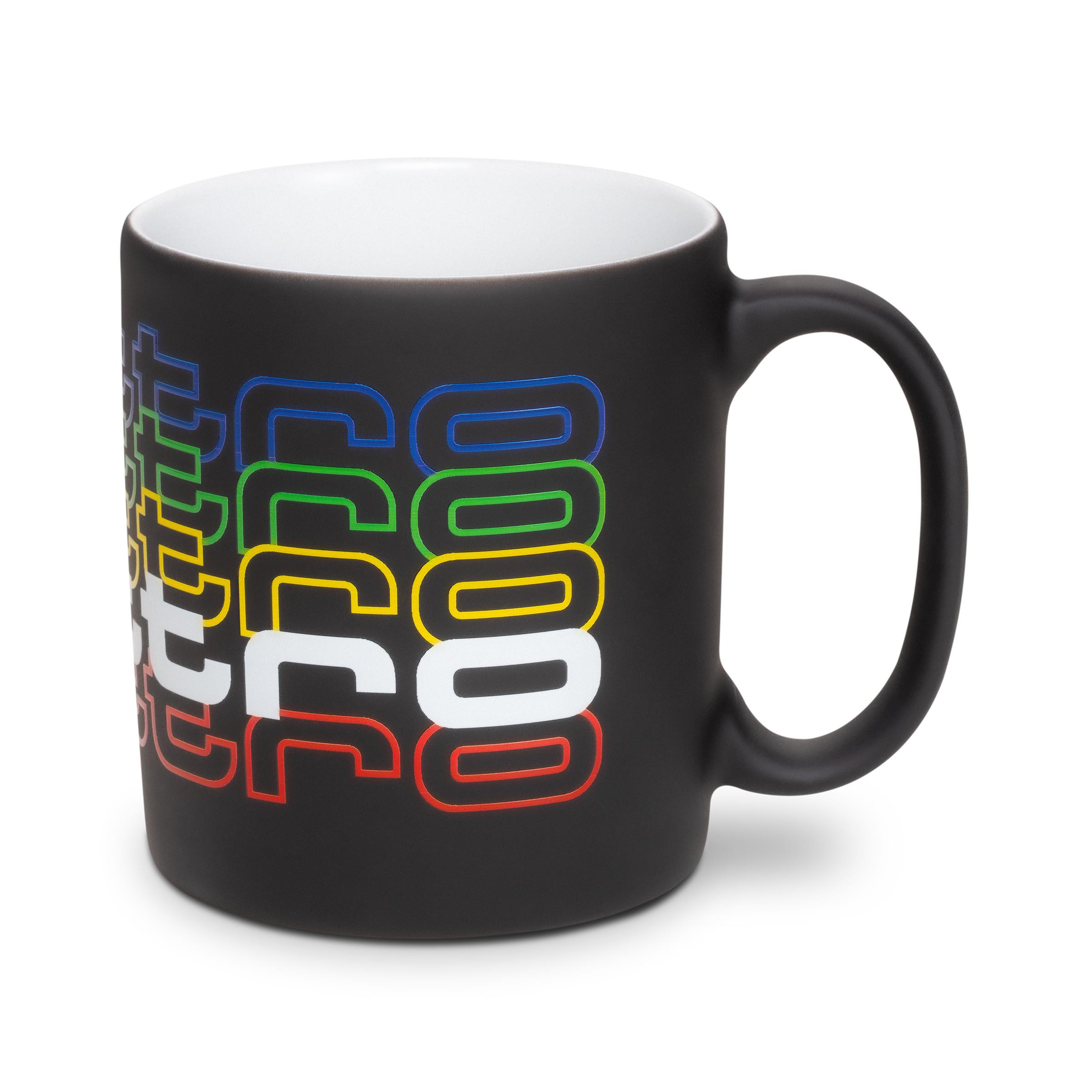 Audi Tasse Becher Kaffeetasse Kaffeebecher quattro pulse schwarz 3292600200