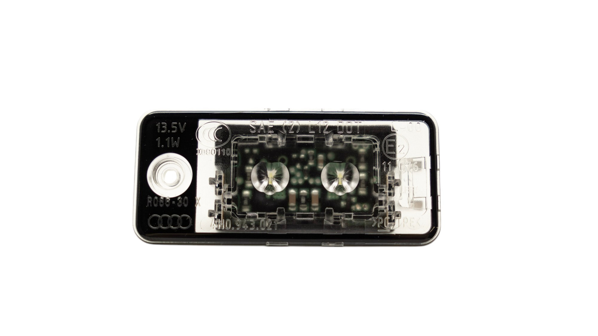 Original Audi A4 / A6 4F LED Kennzeichenbeleuchtung Kennzeichenleuchte links