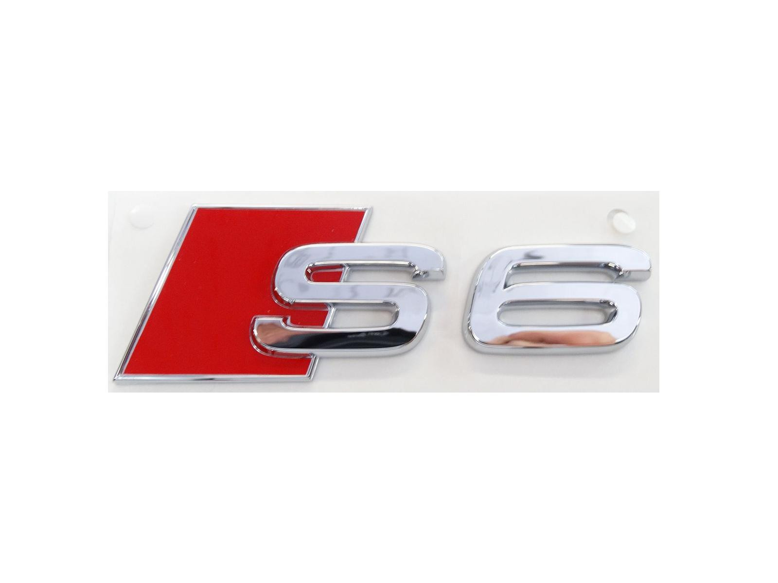 Original Audi S6 Schriftzug Emblem Logo selbstklebend