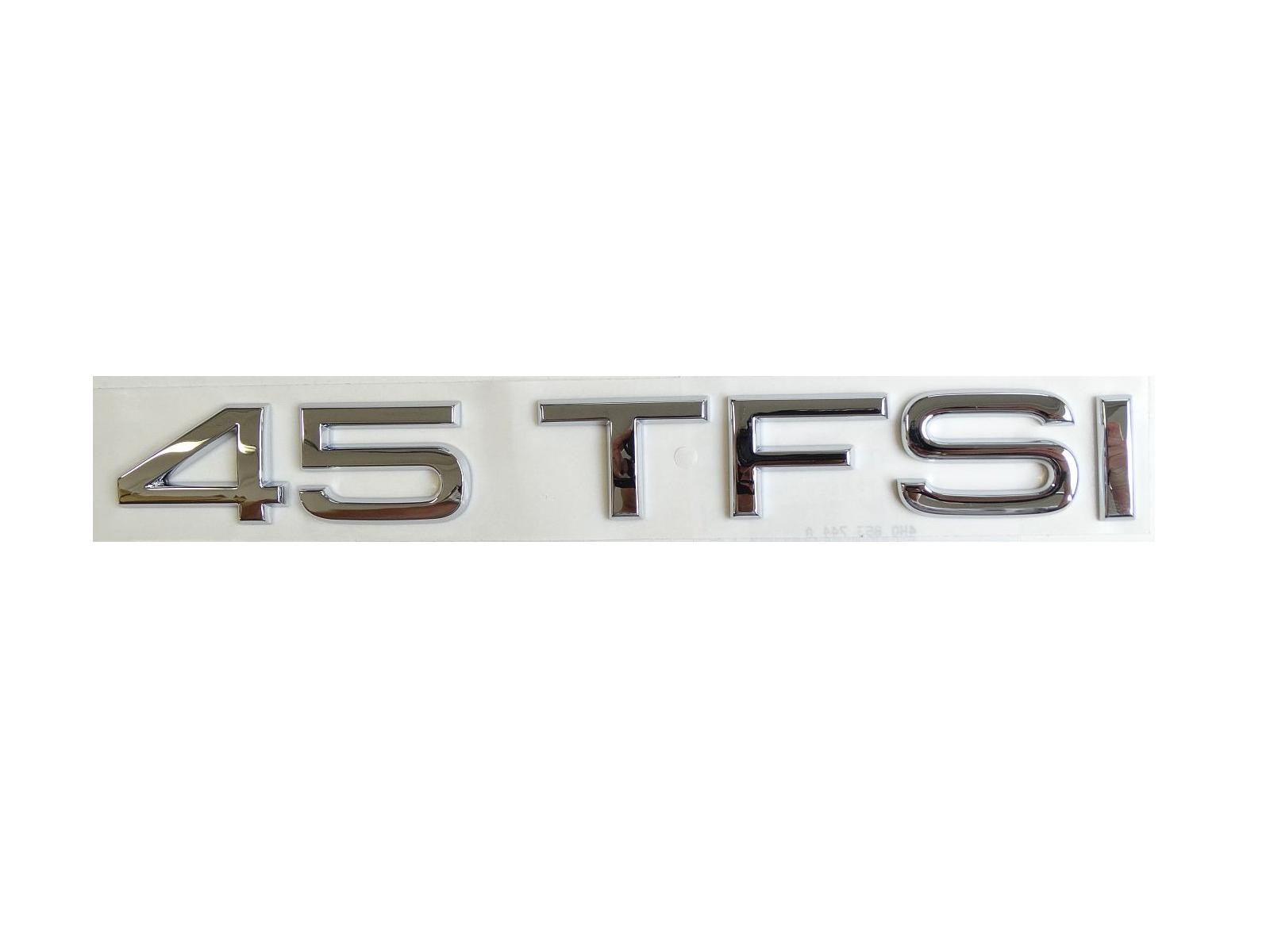 Original Audi 45 TFSI Schriftzug Emblem Logo selbstklebend