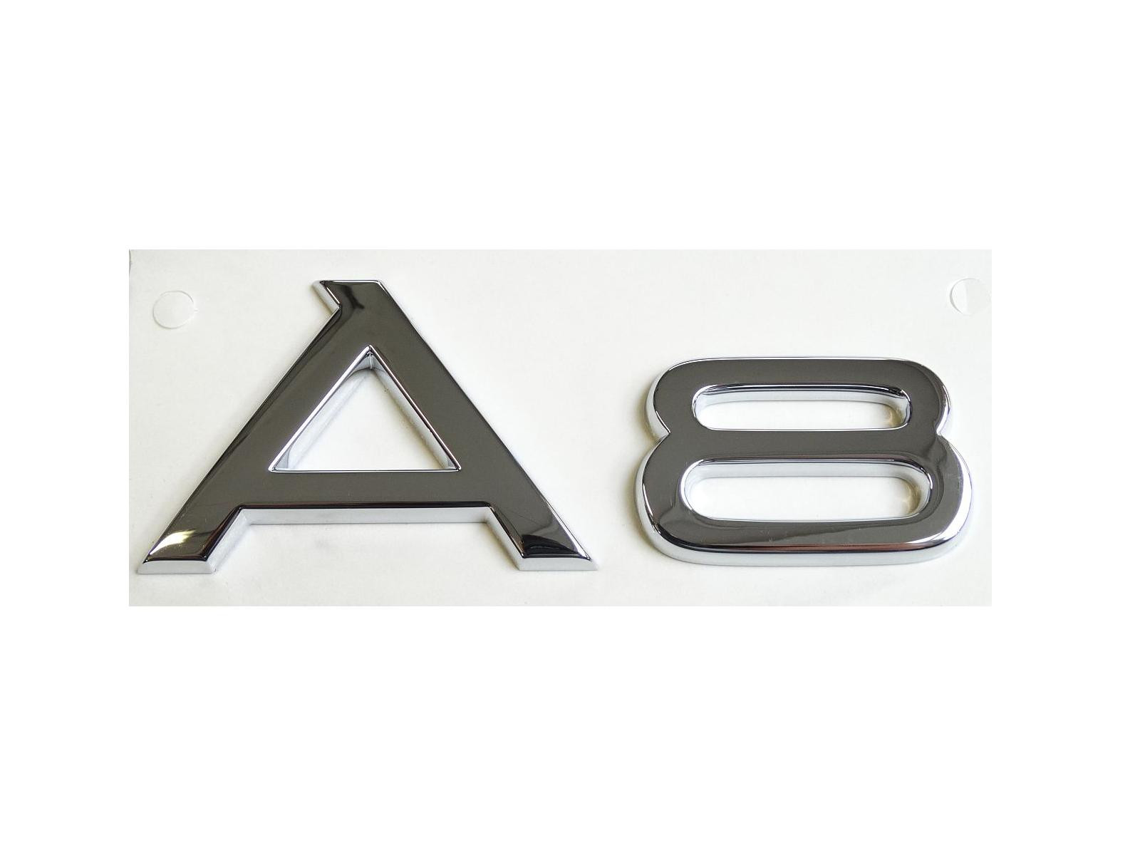 Audi A8 Schriftzug Emblem Logo selbstklebend 