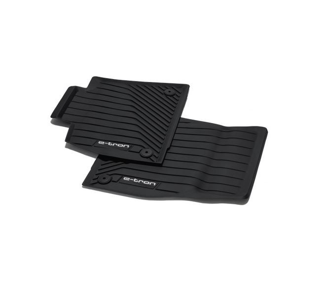 Original Audi Q8 / e-tron Gummimatten Gummifußmatten Set 4-tlg. vorne + hinten