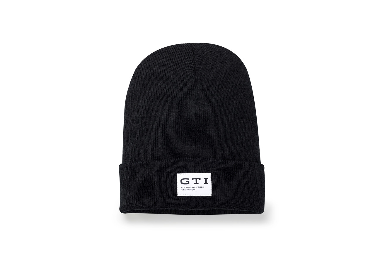 VW GTI Wintermütze Strickmütze Beanie Mütze Unisex schwarz 5GV084303 041