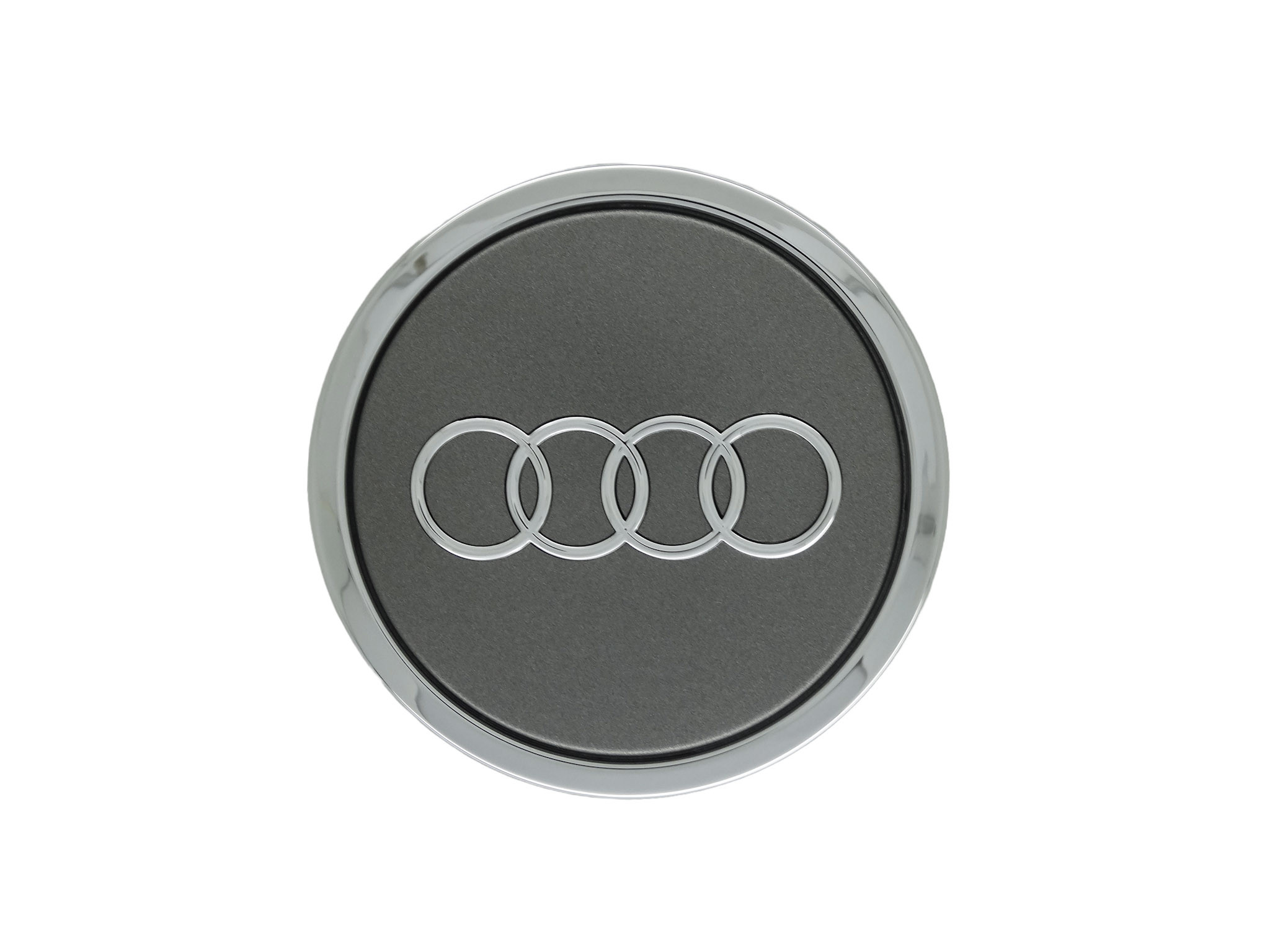 Original Audi Felgendeckel Nabendeckel Nabenkappe grau-metallic 8T0601170A 7ZJ