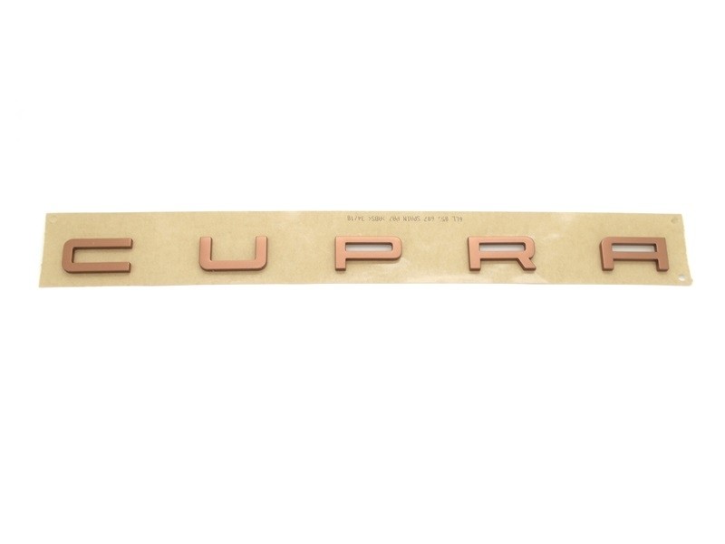 Original Seat Cupra Schriftzug Emblem Logo Kupfer selbstklebend - 6LL853687 27A