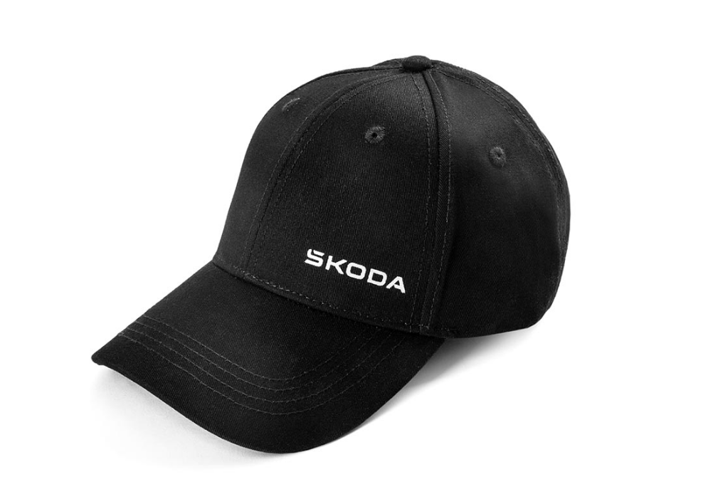 Skoda Baseballcap Baseballkappe Mütze verstellbar schwarz
