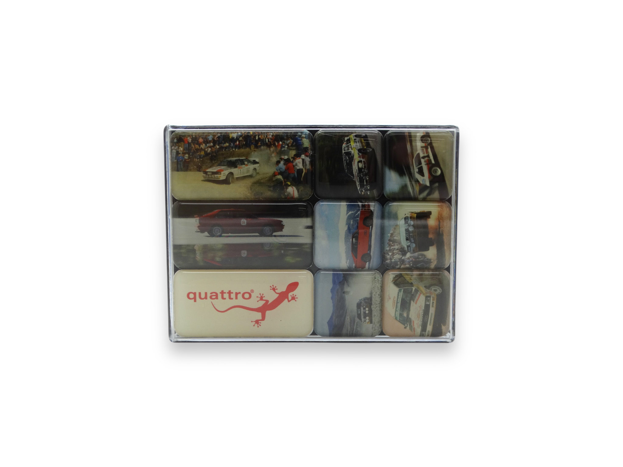 Audi Magnet-Set Audi quattro Rallye Serie 9-Teilig