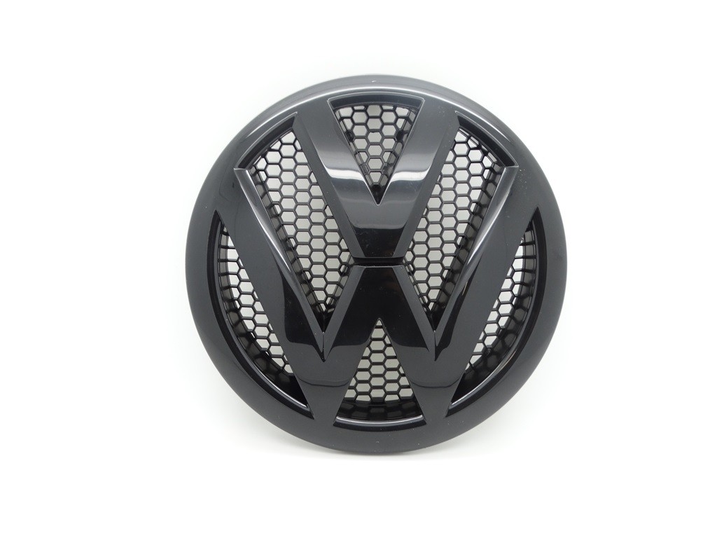 VW T5 Emblem Front in schwarz matt - Exclusiv veredelte Embleme aus der  SCHWEIZ
