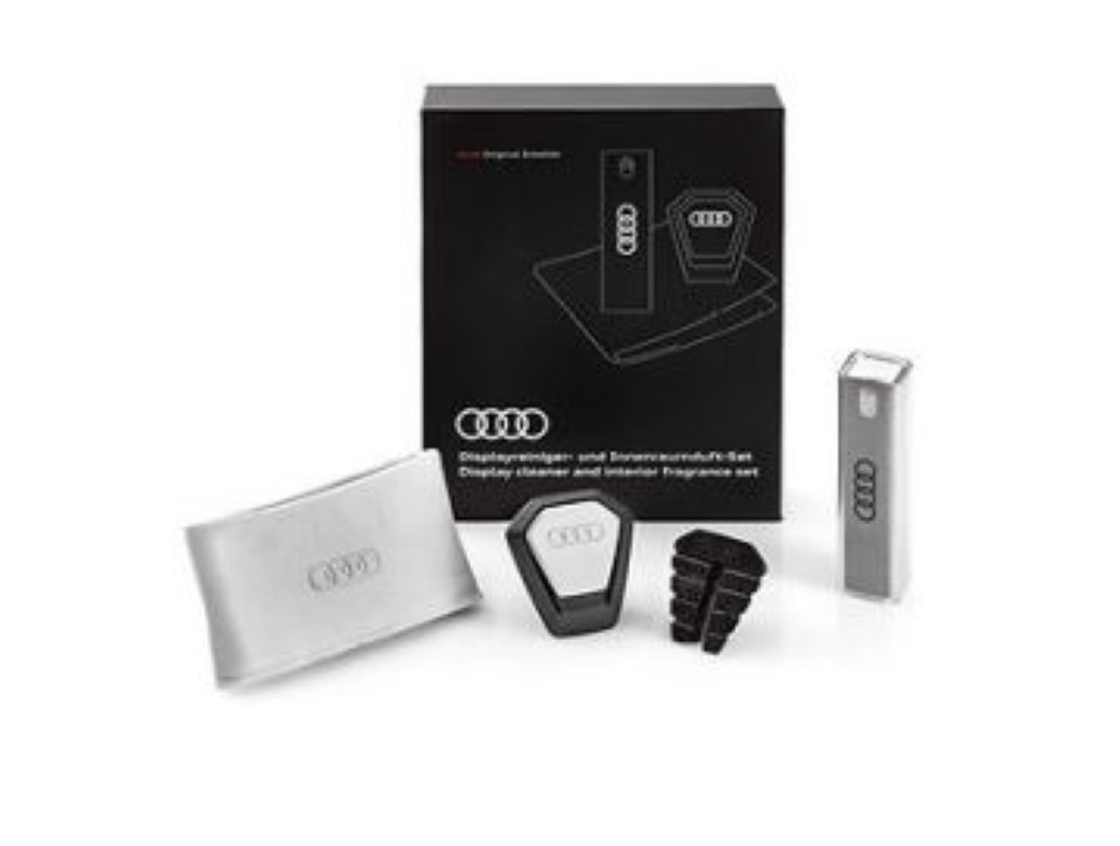 Audi Original Displayreiniger- und Innenraumduft-Set Reinigungstuch 80A057800