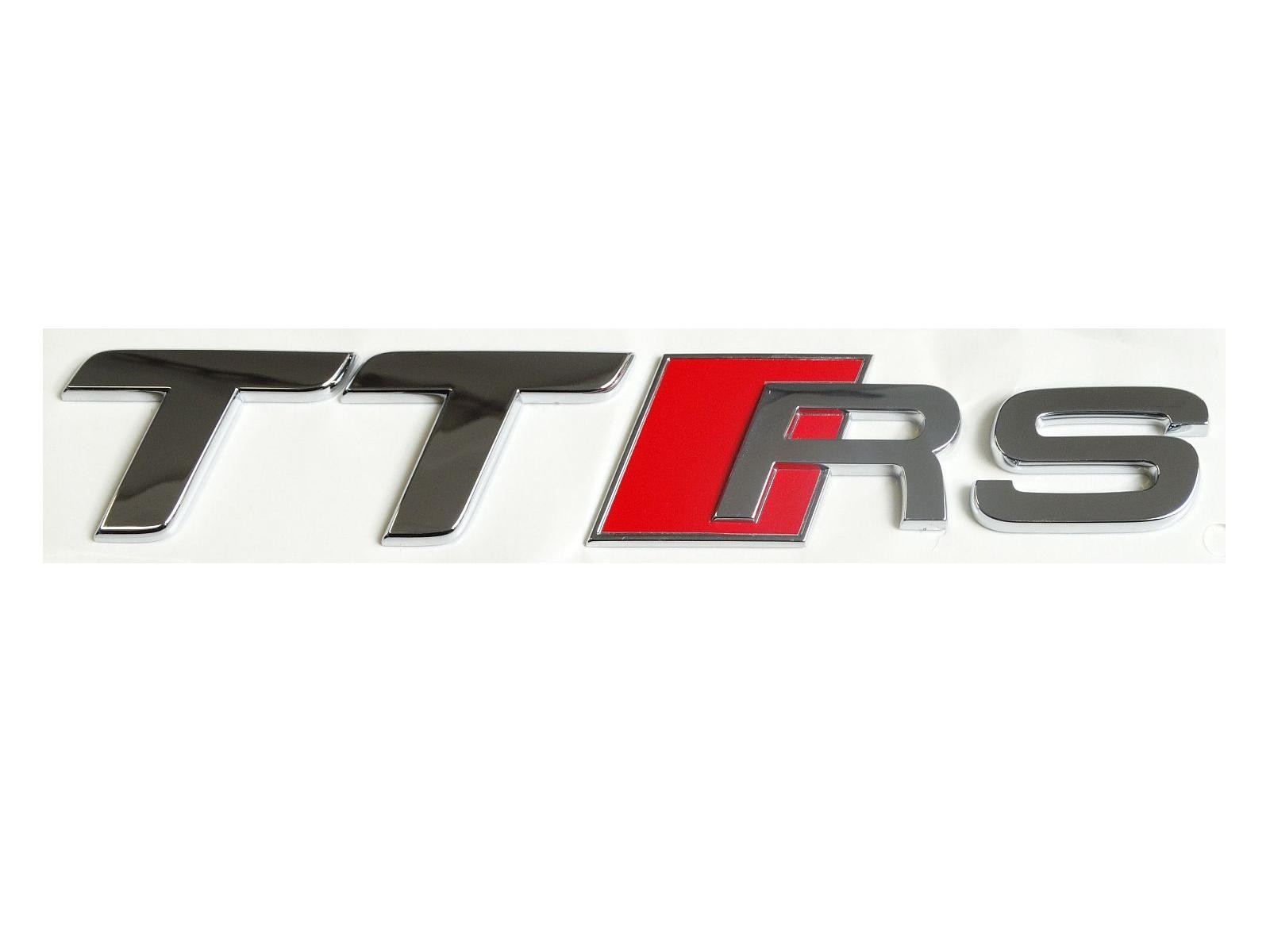 Audi TTRS Schriftzug Emblem Logo selbstklebend 