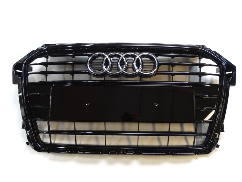 Original Audi A1 8X Kühlergrill Frontgrill schwarz glänzend 