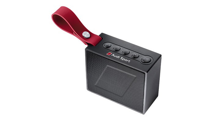 Audi Sport Bluetooth Lautsprecher Box schwarz rot - 3291700700