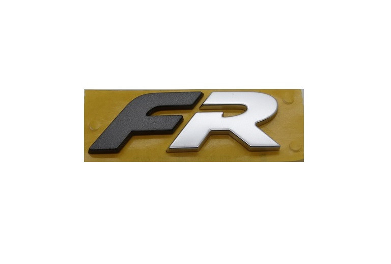 Original Seat FR Schriftzug Emblem Logo hinten Heckklappe Formula Racing matt