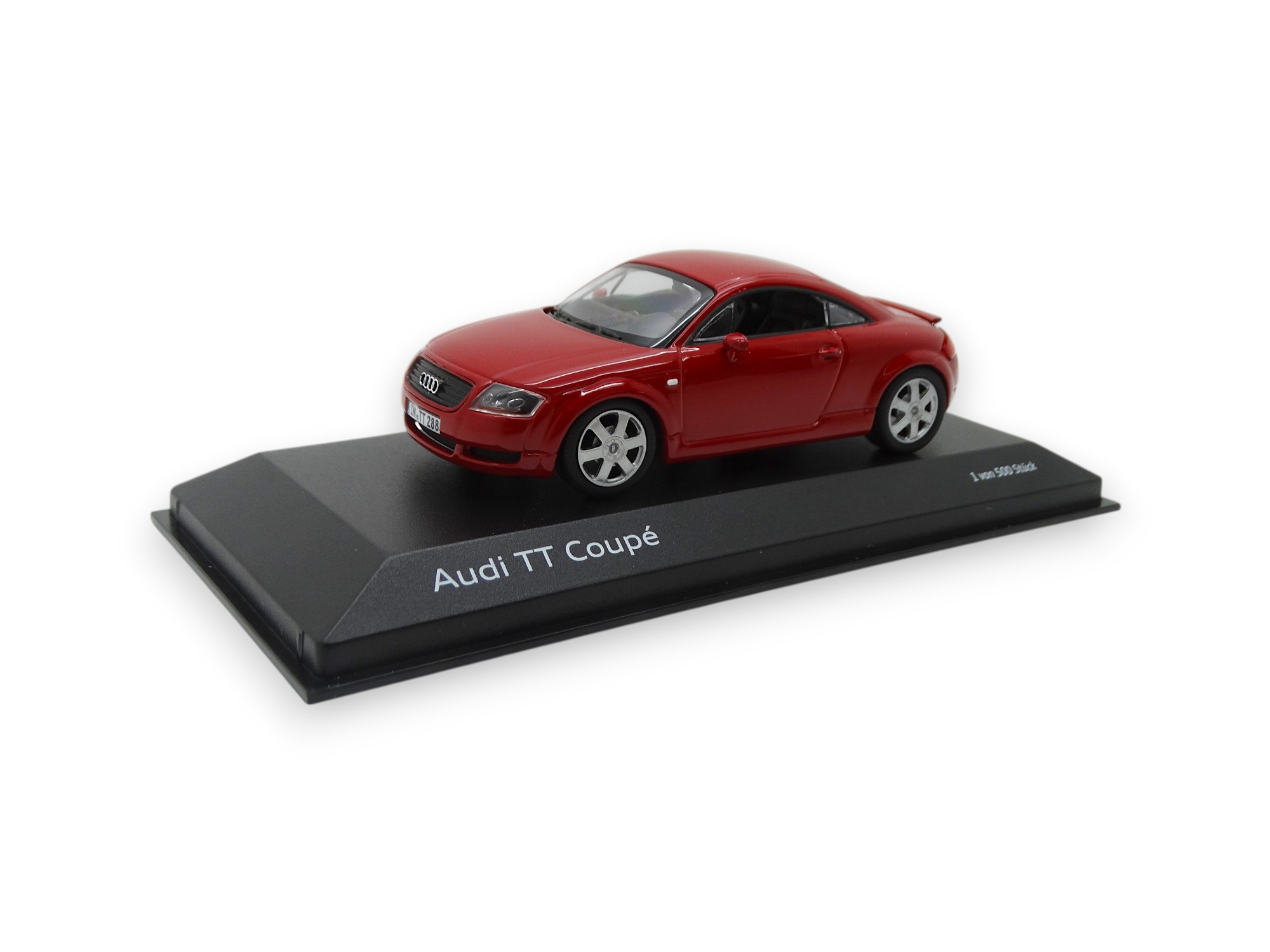Audi TT Coupé Modellauto Miniatur 1:43 Amulettrot