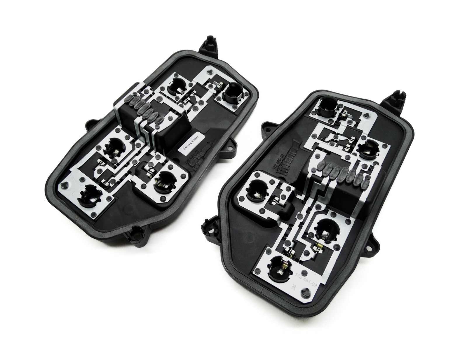 Original VW T5 Facelift Lampenträger Set links rechts Rückleuchte