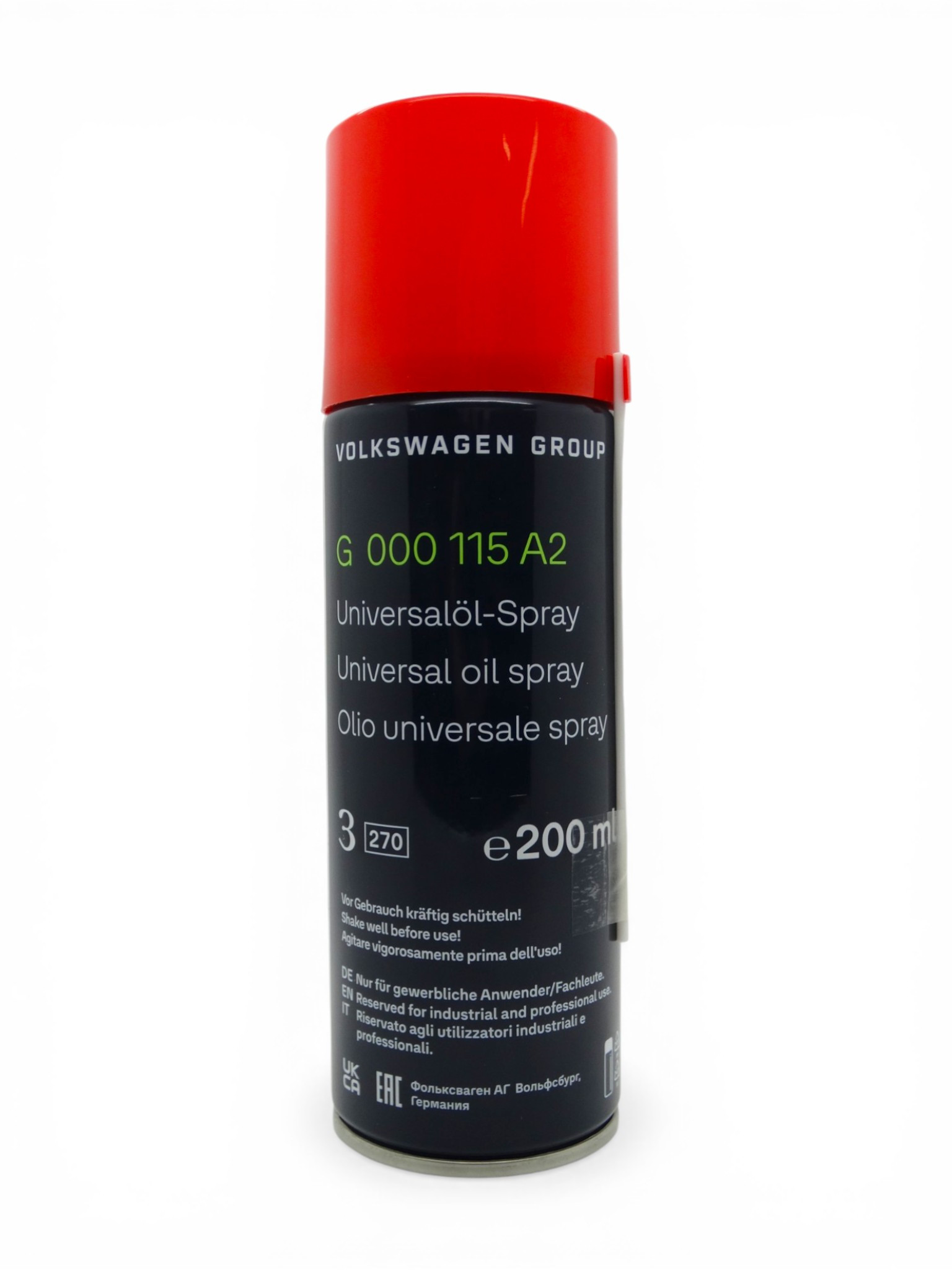 Original Volkswagen Universal-Öl Schmierung Schlösser Wartung 200ml G 000115A2
