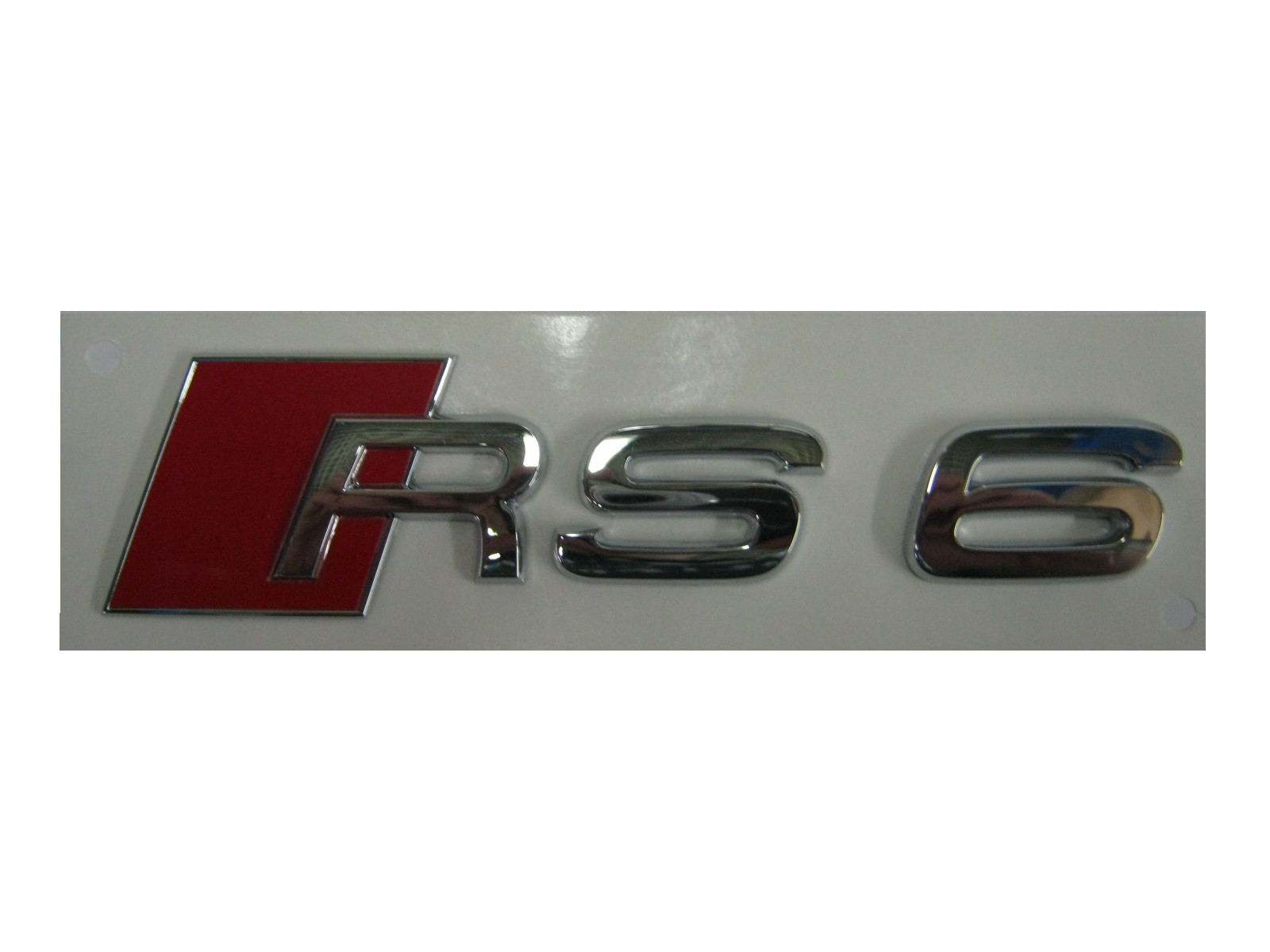 Original Audi RS6 Schriftzug Emblem Logo selbstklebend