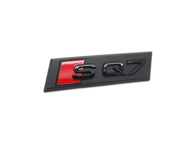Audi 4M0071802 Ringe Zeichen schwarz Heckklappe Black Edition Emblem Logo  Aufkleber, für Q7/SQ7 (Typ 4M) ab 2020 : : Auto & Motorrad