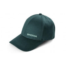 Skoda Baseballcap Baseballkappe Cap Kappe Mütze Emerald-Grün 000084300BC549