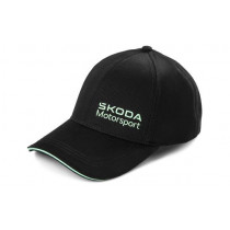 Skoda Motorsport Baseballcap Baseballkappe Cap Kappe Mütze schwarz 000084300BD