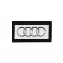  Original Audi Aufkleber Ringe Emblem Logo selbstklebend