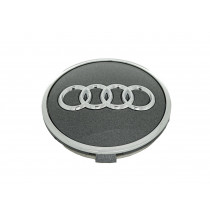 Original Audi Felgendeckel Nabendeckel Nabenkappe Radzierkappe grau 