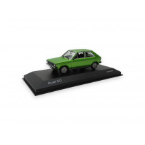 Audi 50 Modellauto Miniatur 1:43 Viperngrün