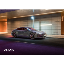 Wandkalender Fotokalender 2026 mit Audi Motiven Calender Bürokalender 59x42 cm