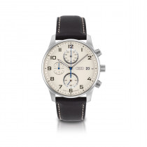 Audi Uhr Chronograph Armbanduhr wasserdicht silber beige 3102500200