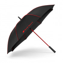 Audi Sport Regenschirm Stockschirm Schirm 120 cm schwarz rot 