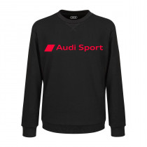 Audi Sport Pullover Sweater Sweatshirt Sweatpullover Pulli Herren schwarz