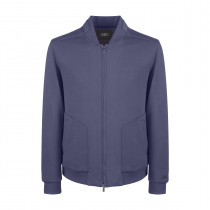Audi Midlayerjacke Übergangsjacke Sweatjacke Herren Audi Ringe Logo dunkelblau 