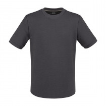 Audi Herren T-Shirt Kurzarm Rundhals 3D Ringe dunkelgrau
