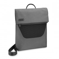 Audi Freizeittasche Umhängetasche Schultertasche grau-schwarz 3152300500
