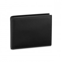 Audi Minibörse Geldbörse Portemonnaie Leder Herren schwarz 3152401100