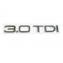Original Audi Schriftzug Logo Emblem 3.0 TDI selbstklebend