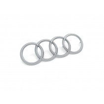 Original Audi Ringe Emblem Firmenschild Motorabdeckung Saugrohr 