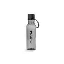 Skoda Trinkflasche Wasserflasche Kunststoff BPA frei 600ml schwarz 6U0069601F