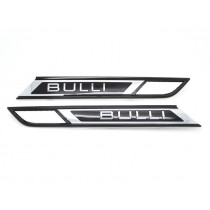 Original VW Bulli Schriftzug Emblem Logo Kotflügel selbstklebend 2 Stück