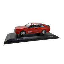Audi quattro 1980 Modellauto Miniatur 1:18 Minichamps rot