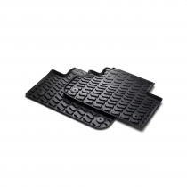 Original Audi Q2 Gummifußmatten Gummimatten hinten schwarz - 81A061511 041