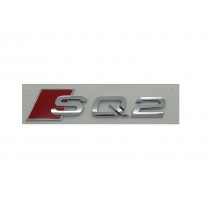 Original Audi SQ2 Schriftzug Emblem Logo chrom selbstklebend 